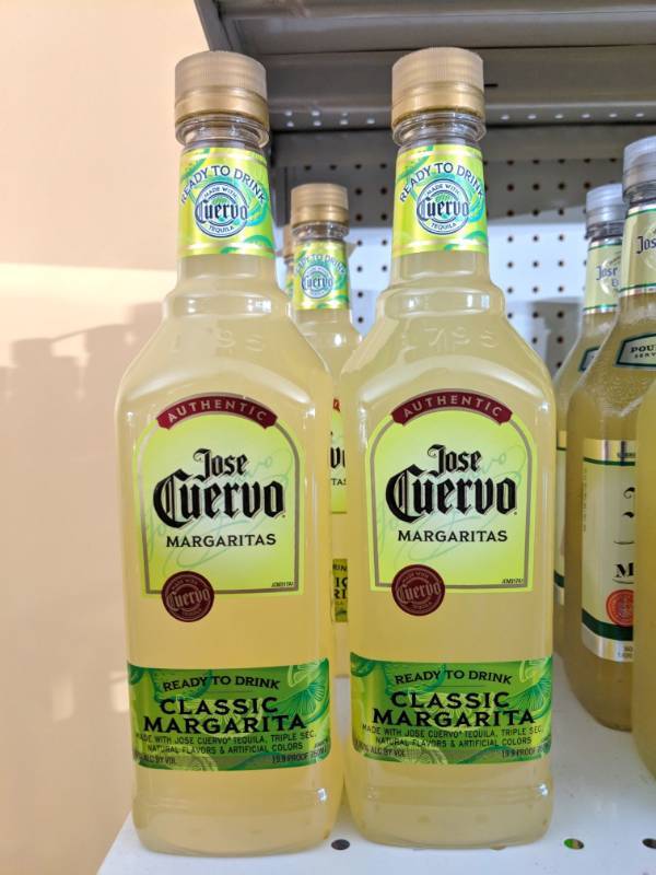 lot 9175 image: (3) 750mL Jose Cuervo Classic Margarita Ready To Drink 9.95 Perc Alc By Vol 19.9 Proof