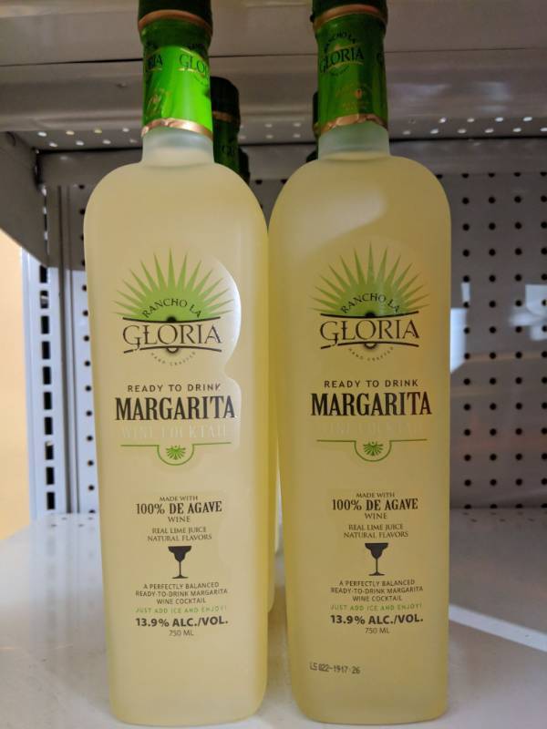 lot 9192 image: (2) 750ML Rancho La Gloria Ready To Drink Margaritas Made 100 Percent Agave Wine 13.9 Perc Alc By Vol