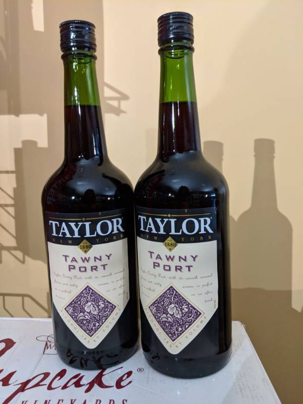 lot 9210 image: (2) Taylor New York Tawny Port 18 Perc Alc By Vol