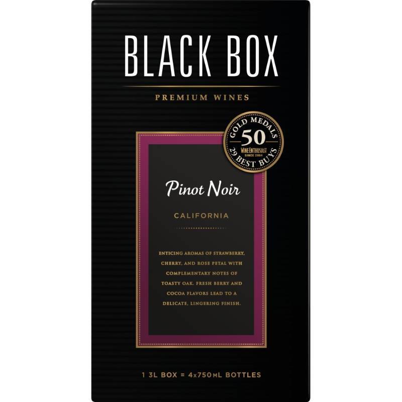 lot 9290 image: Black Box Pinot Noir Red Wine - 3L Box