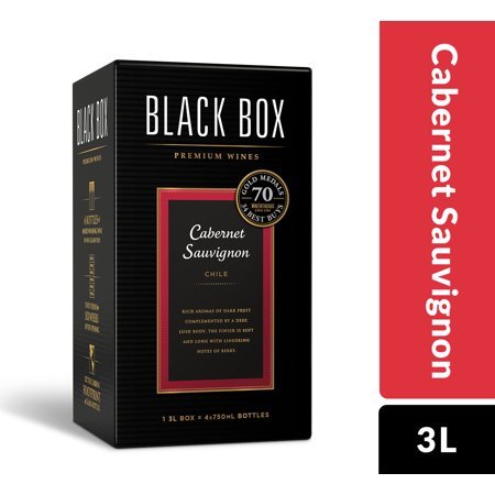 lot 9303 image: Black Box Cabernet Sauvignon, Red Wine, 3 L Box