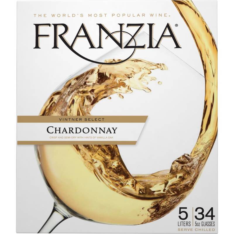 lot 9334 image: (4) 5L Box Franzia Chardonnay White Wine