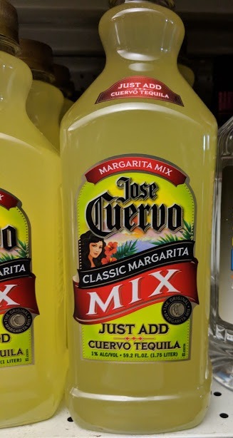 lot 8880 image: (3) 1.75mL Jose Cuervo Margarita Mix Just Add Cuervo Tequila 1Perc Alc By Vol