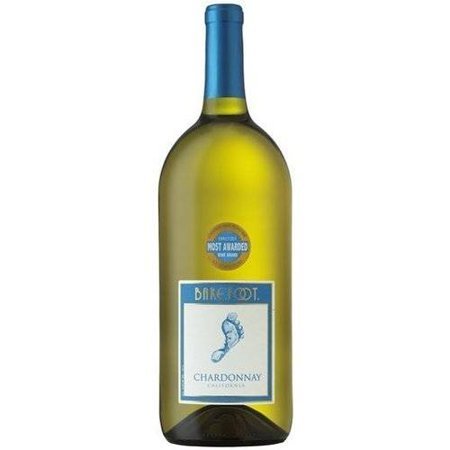 lot 9373 image: (4) 1.5 L Barefoot Chardonnay 13 Perc Alc By Vol Retail 11.99 Each