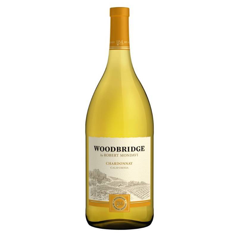 lot 9384 image: (3) 1.5L Woodbridge by Robert Mondavi Chardonnay Wine 13.5 Perc Alc By Vol