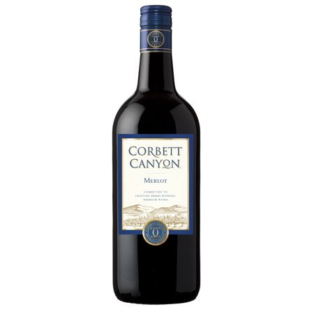 lot 9398 image: (4) Corbett Canyon - Merlot 50.70 fl oz