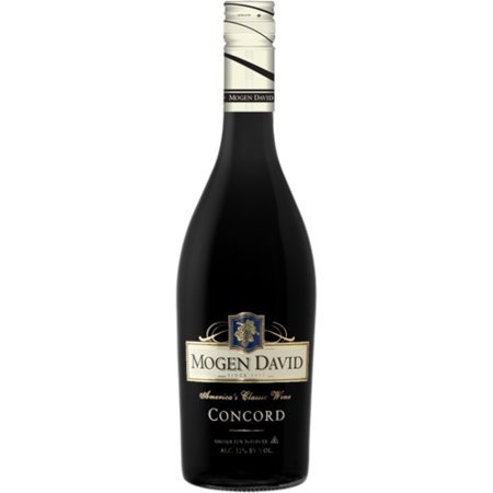 lot 9404 image: (9) Mogen David Concord Wine, 750 mL