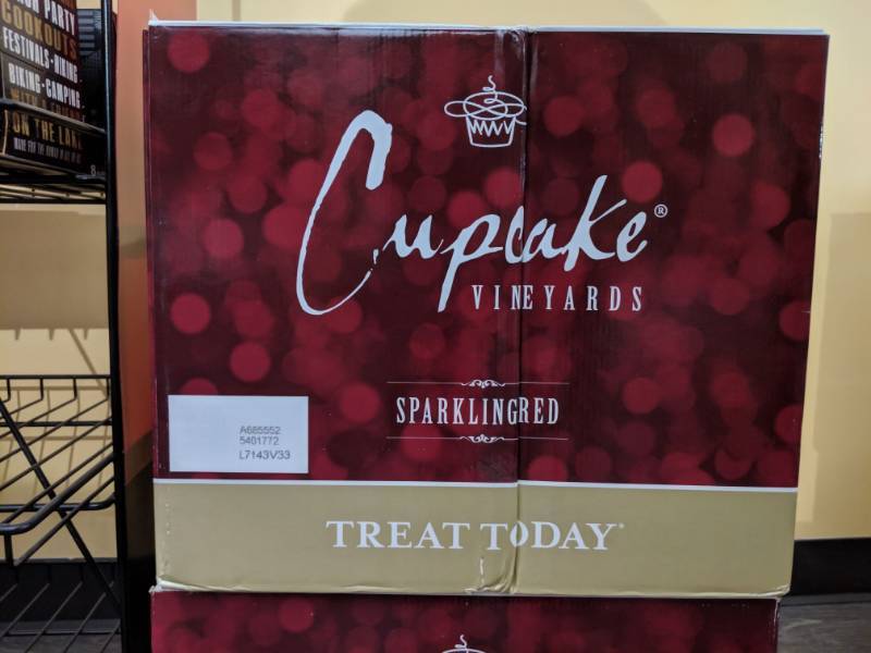 lot 9408 image: (1) Twelve 750mL Bottle Case Of Cupcake Vineyards Sparkling Red Wine 7.5 Perc Alc By Vol