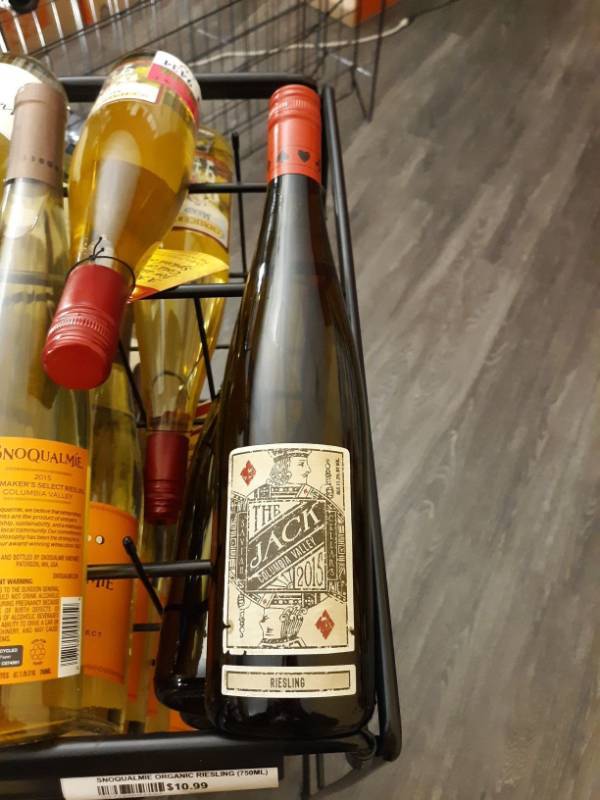 lot 9487 image: (3) The Jack 2015 Riesling