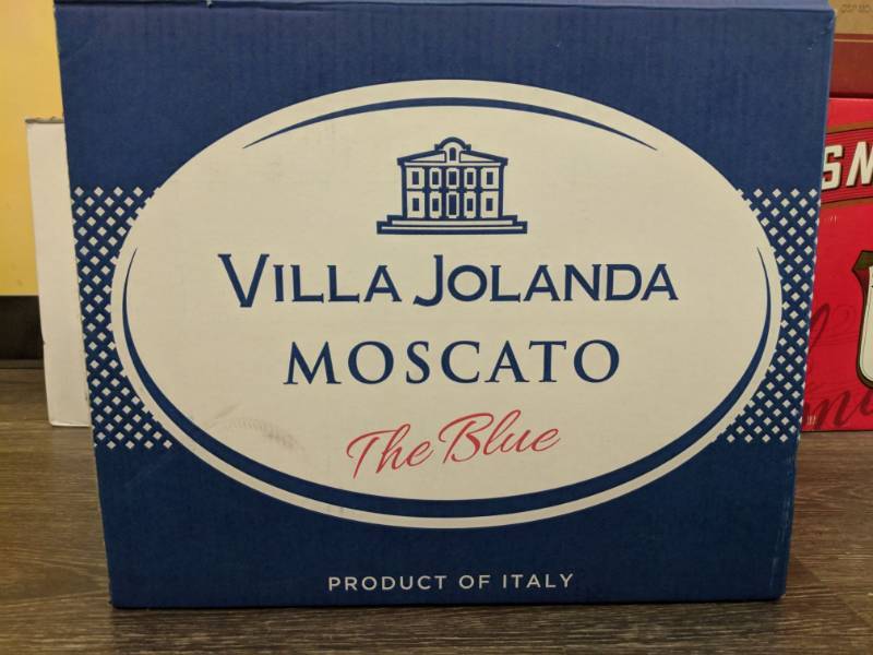 lot 9488 image: (1) Box Of Twelve 750mL Villa Jolanda Blue Moscato 6.5Perc Alc By Vol
