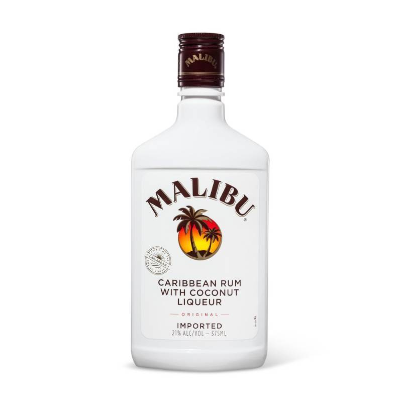 lot 9503 image: (7) 375mL Malibu Coconut Rum 21 Perc Alc By Vol