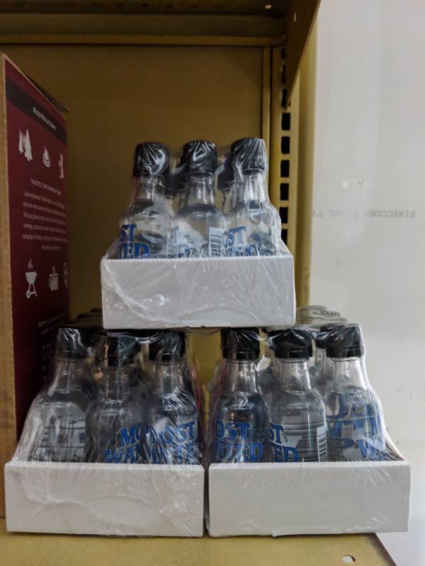 lot 9535 image: (3) 12 Pack 50mL Most Wanted Vodka Mini Bottles 40 Perc Alc By Vol