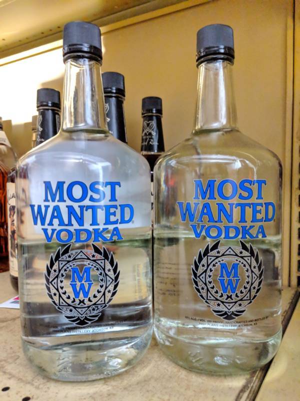 lot 9549 image: (2) 1.75L Most Wanted Vodka 40Perc Alc By Vol