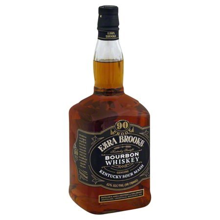 lot 9555 image: (1) 1.5L Ezra Brooks Bourbon 1.75 44Perc Alc By Vol