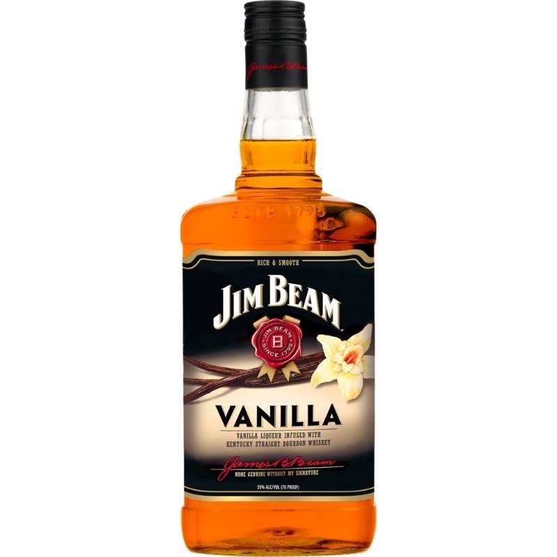 lot 9557 image: (1) 1.75L Jim Beam Vanilla Bourbon 35Perc Alc By Vol