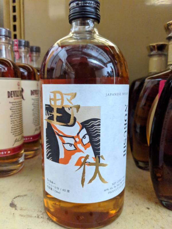 lot 9568 image: (1) 750mL Nobushi Japanese Whisky 40Perc Alc By Vol