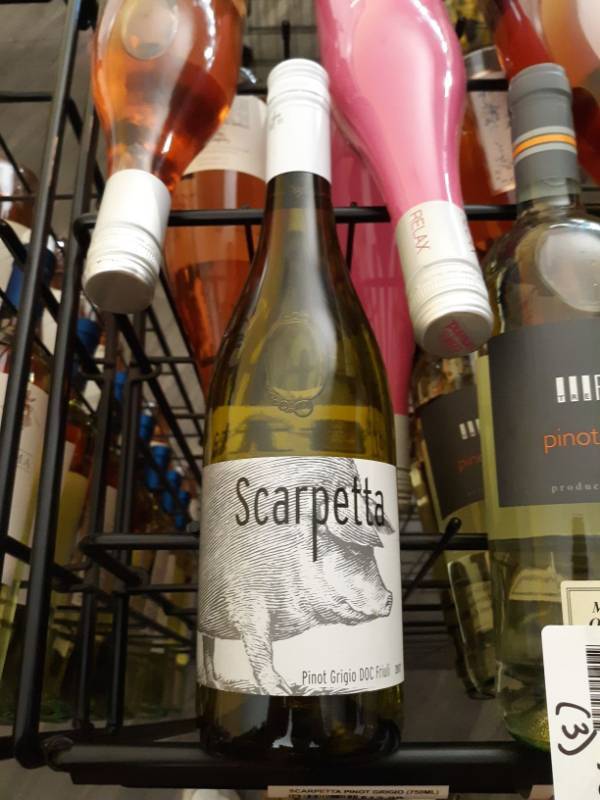 lot 9610 image: (5) Scarpetta Pinot Grigio