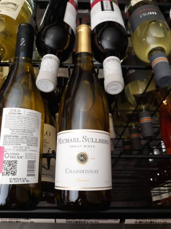 lot 9627 image: (9) Michael Sullberg Chardonnay