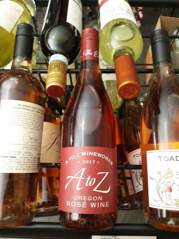 lot 9632 image: (7) A to Z wineworks 2017 Ros� Wine