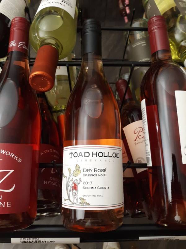 lot 9633 image: Toad Hollow - Rose 25.40 fl oz