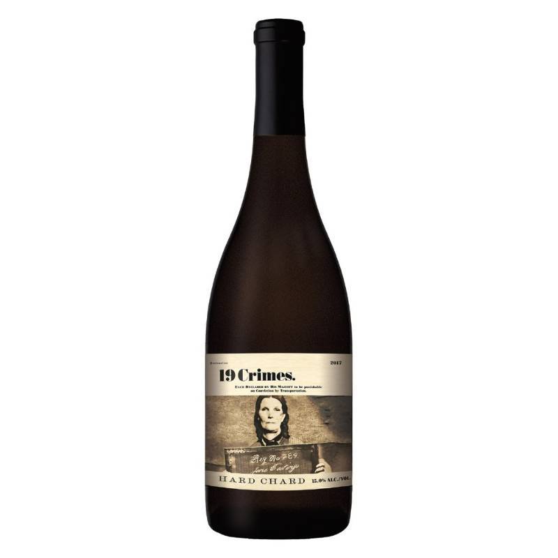 lot 9651 image: (11) 19 Crimes Hard Chardonnay White Wine