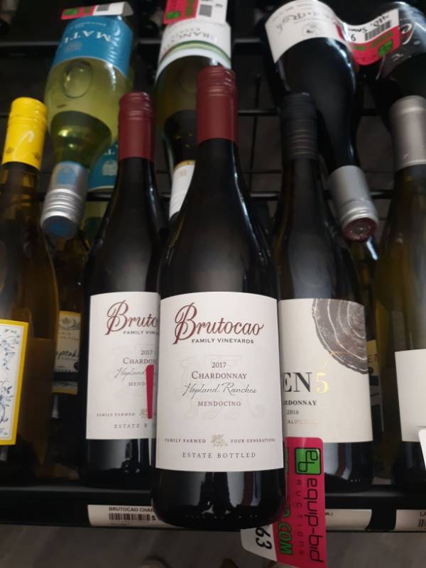 lot 9662 image: (7) Brutocao Cellars Chardonnay Wine