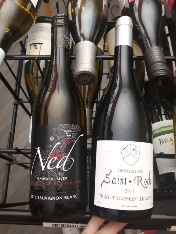 lot 9666 image: (2) (1)the Ned 2016 Savignon Blanc (1) Saint Roch 2017 Savingnon Blanc