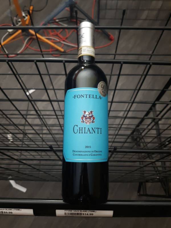 lot 9684 image: (4) Fontella Chianti