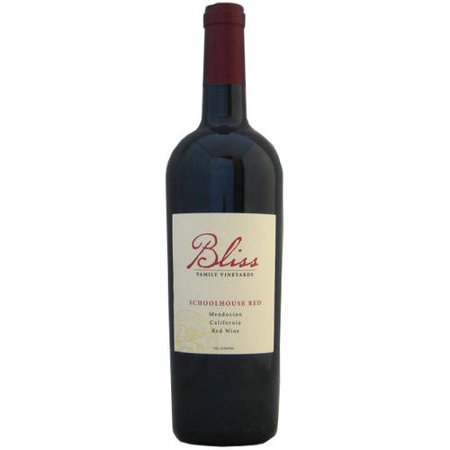 lot 9715 image: (7) 750mL Bliss Vineyards Schoolhouse Red 13.5 Perc Alc By Vol