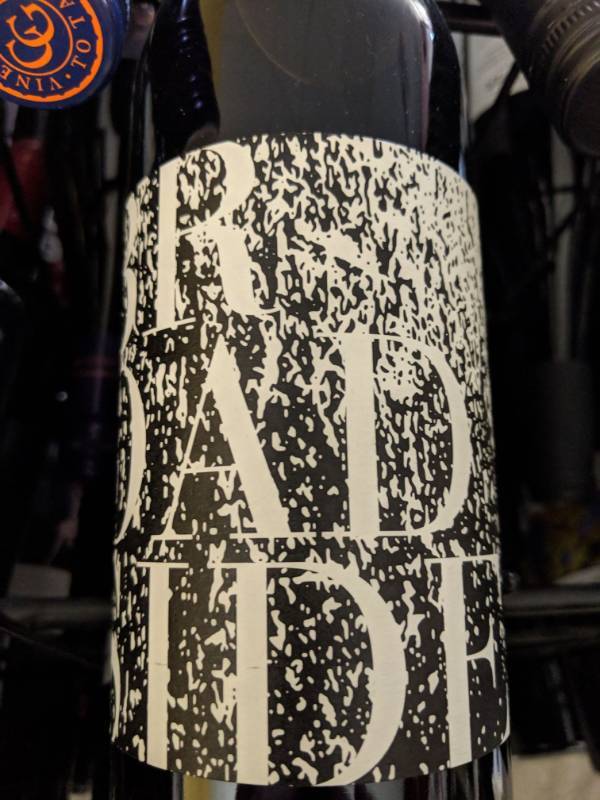 lot 9724 image: (12) Broadside 2016 Propriety Red Printers Alley 13.5 Perc Alc By Vol