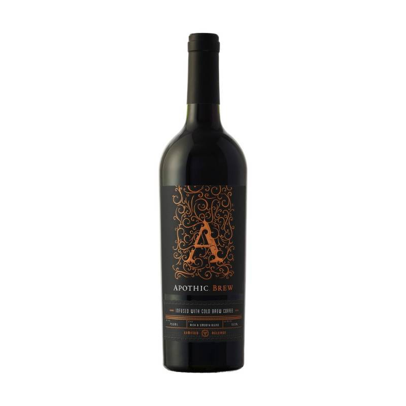 lot 9731 image: (2) 750mL Apothic Brew Wine Infused With Cold Brew Coffee 13.5Perc Alc By Vol
