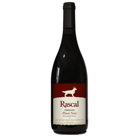 lot 9743 image: (10) 759mL Rascal Pinot Noir 13Perc Alc By Vol, Retail 12.99Each