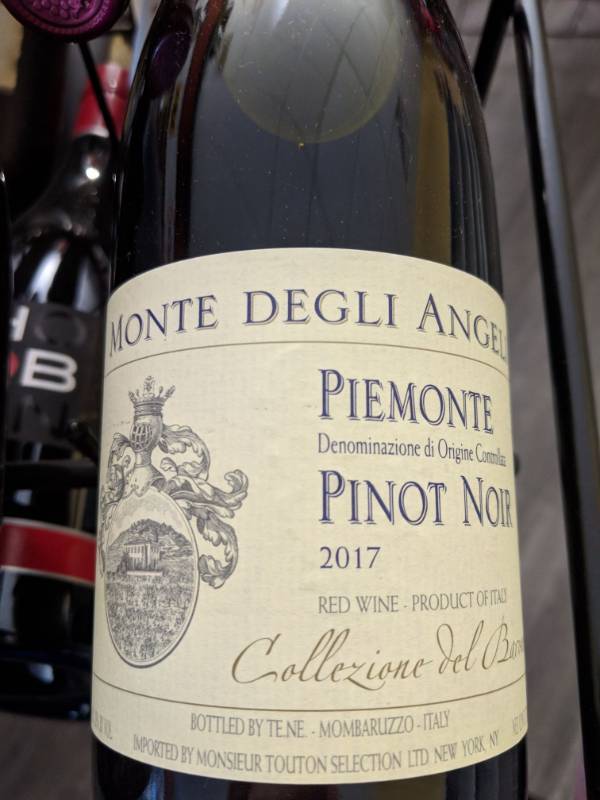lot 9753 image: (11) 750mL Monte Degli Angeli Pinot Noir 13Perc Alc By Vol, Retail 9.99Each