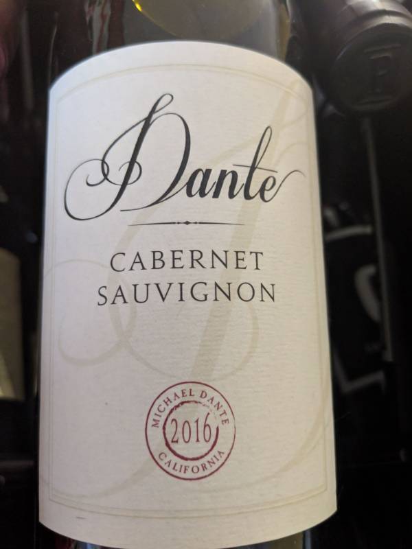 lot 9778 image: (9) Dante Cabernet Sauvignon 13.5Perc Alc By Vol