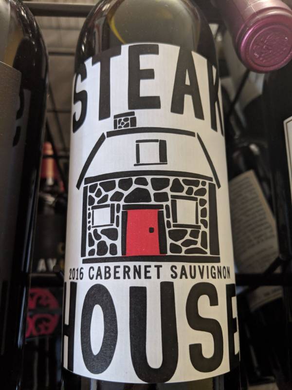 lot 9786 image: (8) 2016 The Magnificent Wine Co - Steak House Cabernet Sauvignon 13.5 Perc Alc By Vol 10.99Each