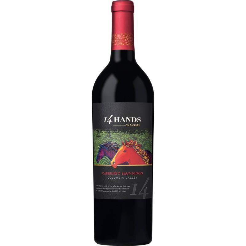 lot 9791 image: (5) 750mL 2016 14 Hands Cabernet 13.5Perc Alc By Vol