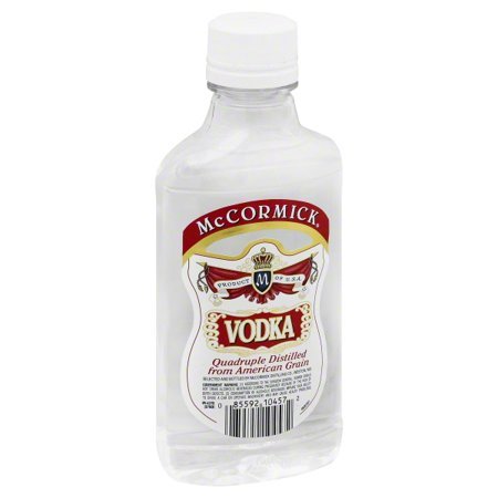 lot 9831 image: (8) Mccormick Vodka 200 Ml
