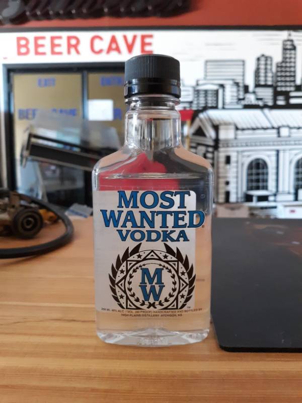 lot 9832 image: (6) Most Wanted Vodka