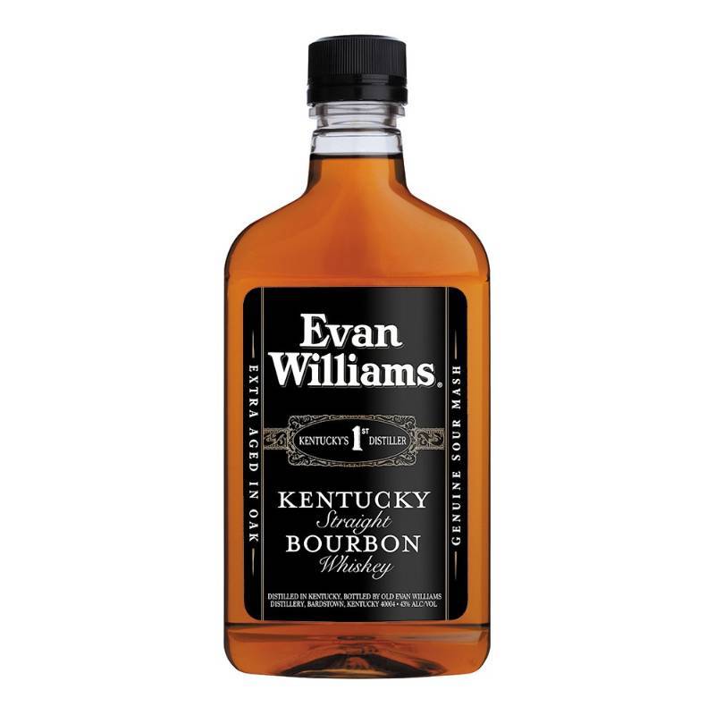 lot 9869 image: (2) 375mL Evan Williams Black Single Barrel Kentucky Straight Bourbon 43Perc Alc By Vol