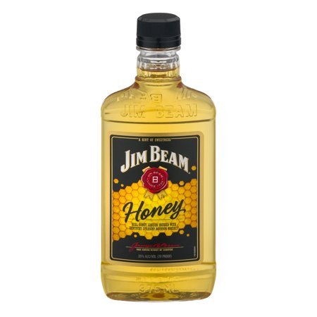 lot 9871 image: (2) 375mL Jim Beam Honey Kentucky Straight Bourbon Whiskey 35 Perc Alc By Vol