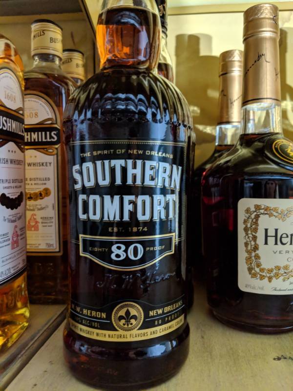 lot 9932 image: (3) 750mL Southern Comfort 40Per Alc By Vol 80 Proof