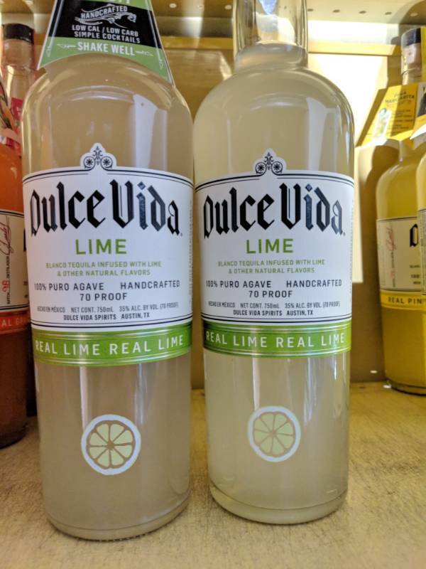 lot 9953 image: (2) 750mL Lime Blanco Tequila 100 Percent Pure Agave 35Perx Alc By Vol