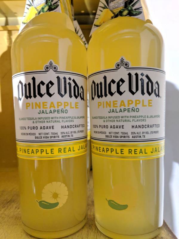 lot 9956 image: (2) 750mL Dulce Vida Pineapple Jalapeno Blanco Tequila 35 Perc Alc By Vol