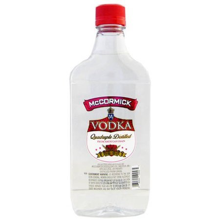 lot 9982 image: (9) 375mL Mccormick Vodka 40 Perc Alc By Vol