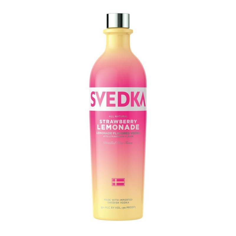 lot 9987 image: (5) 750mL Svedka Strawberry Lemonade Vodka 35Perc Alc By Vol