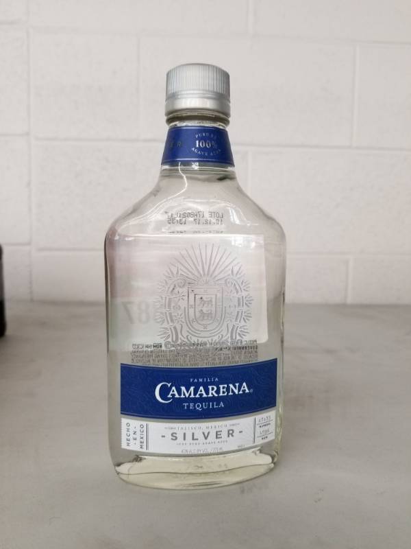 lot 9887 image: (1) Camarena Silver Tequila 375ML
