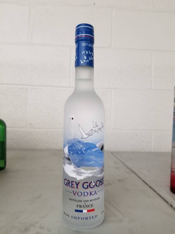 lot 9896 image: (1) Grey Goose 375ML