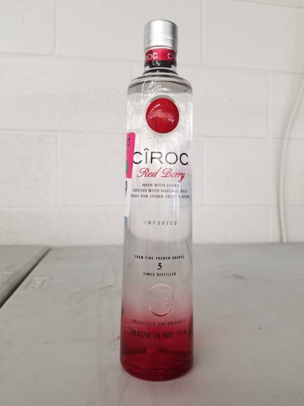 lot 9899 image: (1) Ciroc Red Berry Vodka 375ML
