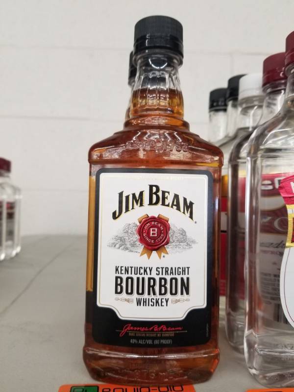 lot 15014 image: (4) Jim Beam Bourbon Whiskey 375ML