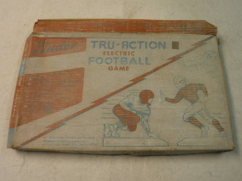 lot 12242 image: Vintage true action electronic football game
